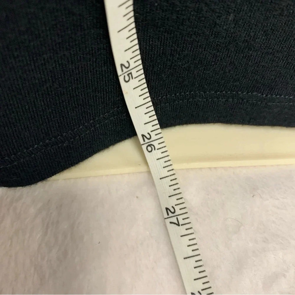 Express one eleven black top size small deep mesh v front and back - Picture 4 of 9